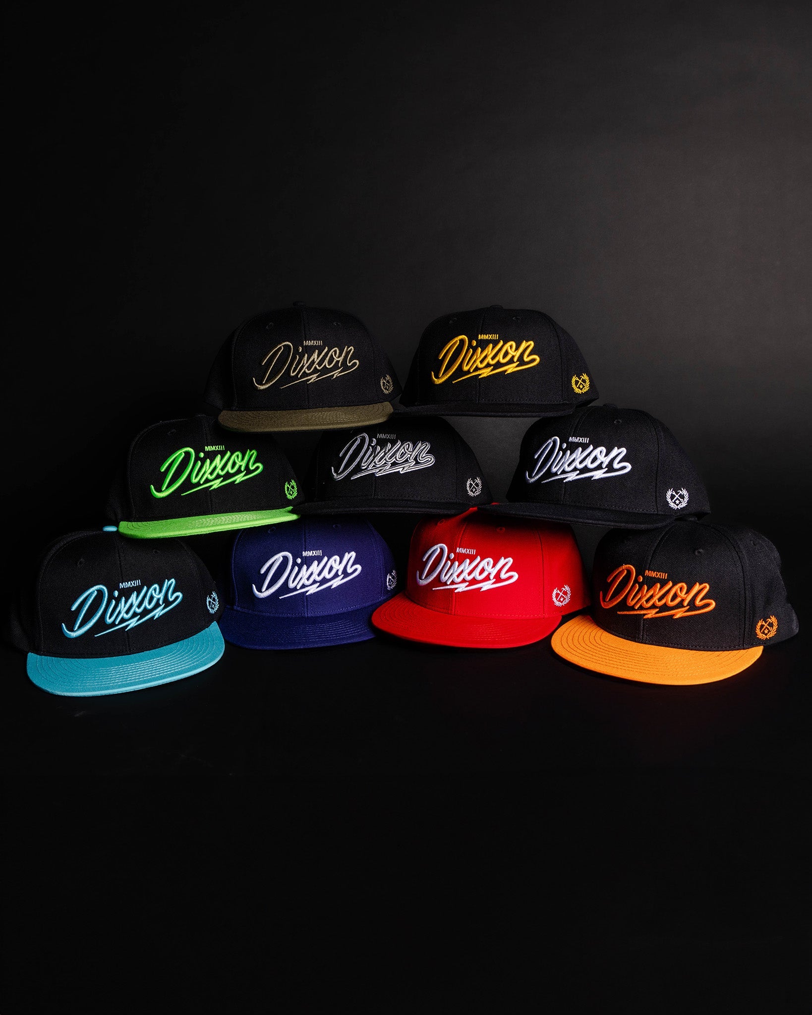 Lightning Script Flat Bill Snapback - Dixxon Flannel Co.