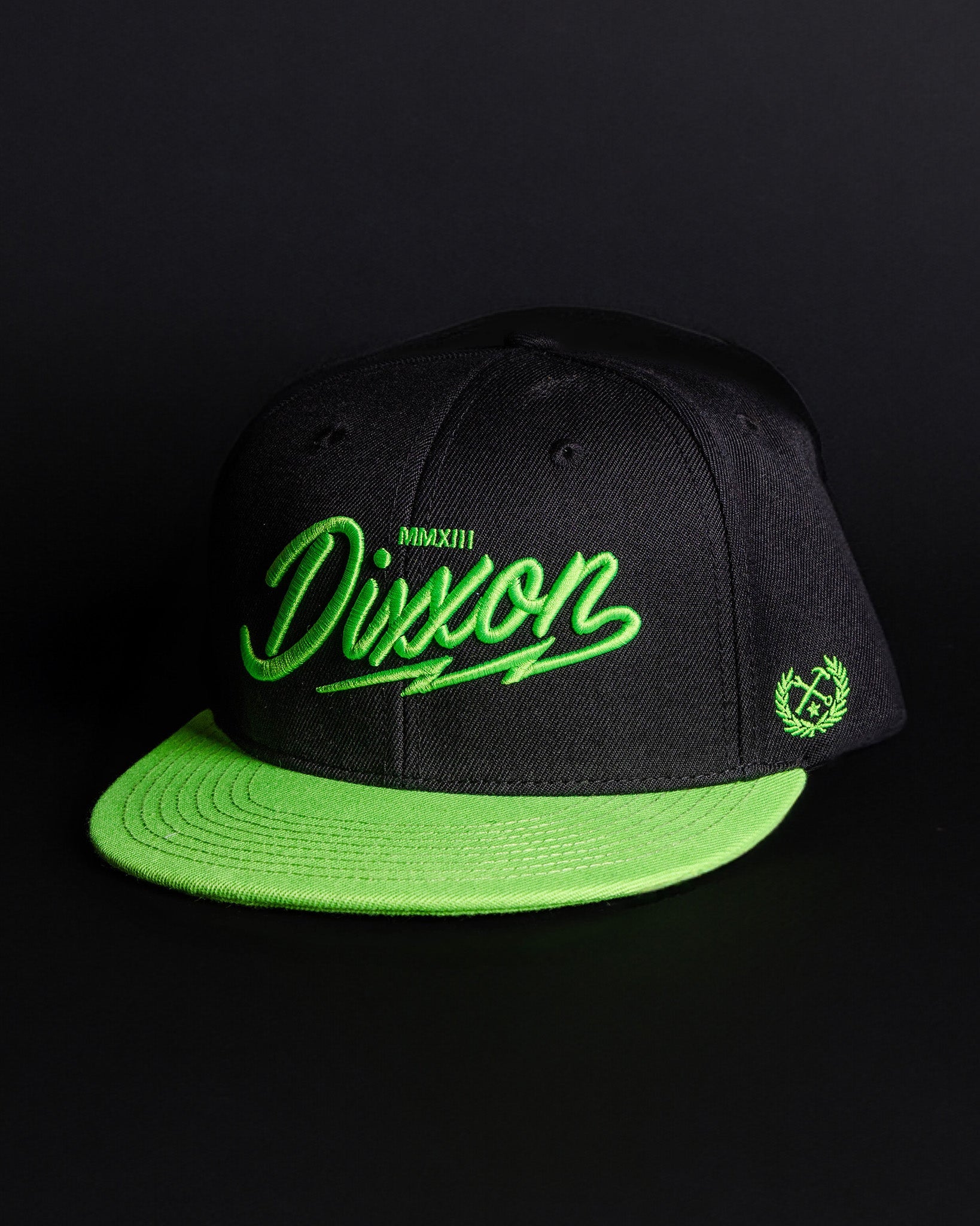 Lightning Script Flat Bill Snapback - Dixxon Flannel Co.