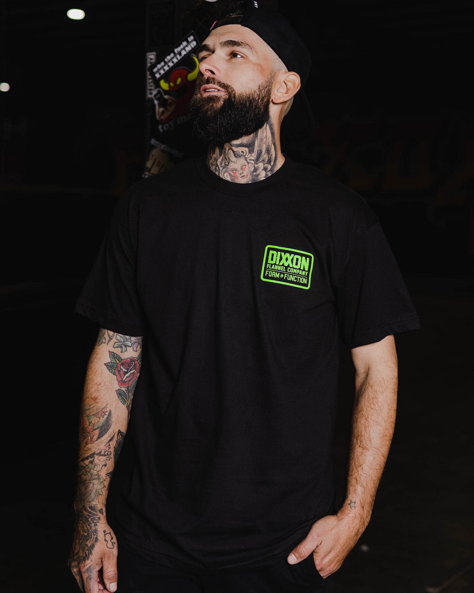 Lime Green Classic T-Shirt - Black | Dixxon Flannel Co.