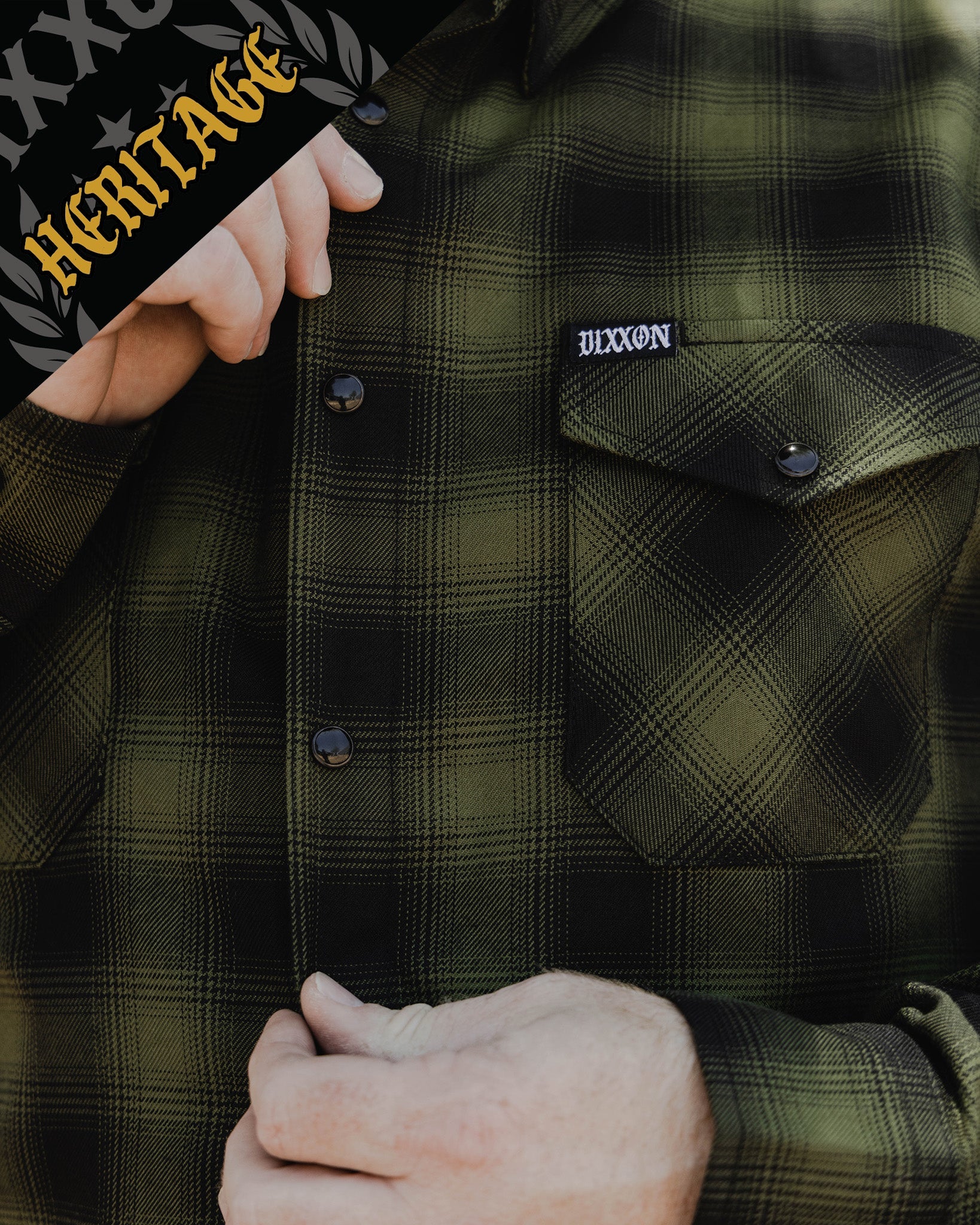 Lone Wolf Heritage Flannel by Dixxon: Shop Now