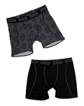 Love Kills Cotton Stretch 2pk Boxer Briefs - Black