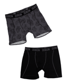 Love Kills Cotton Stretch 2pk Boxer Briefs - Black - Dixxon Flannel Co.