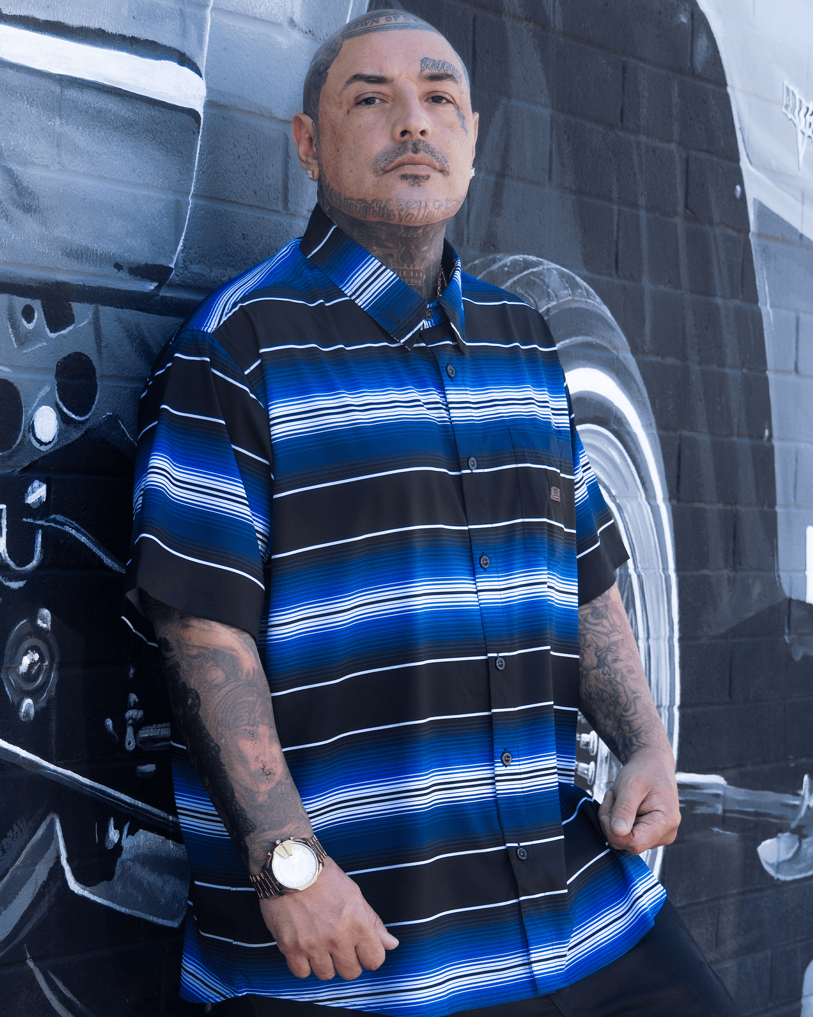 Low Low Party Shirt - Blue - Dixxon Flannel Co.