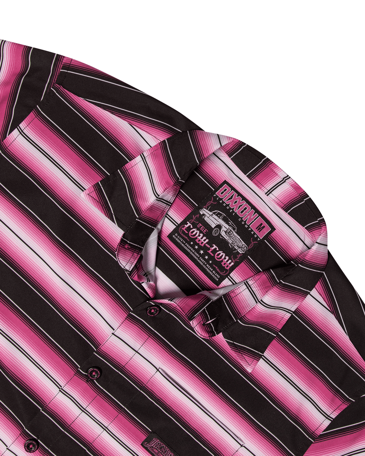 Low Low Party Shirt - Pink - Dixxon Flannel Co. view 10
