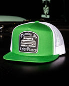 Low Places Flat Bill Trucker Snapback - Dixxon Flannel Co.