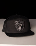 Lurk Flat Bill Trucker Snapback - Gray