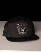 Lurk Flat Bill Trucker Snapback - Gray - Dixxon Flannel Co.