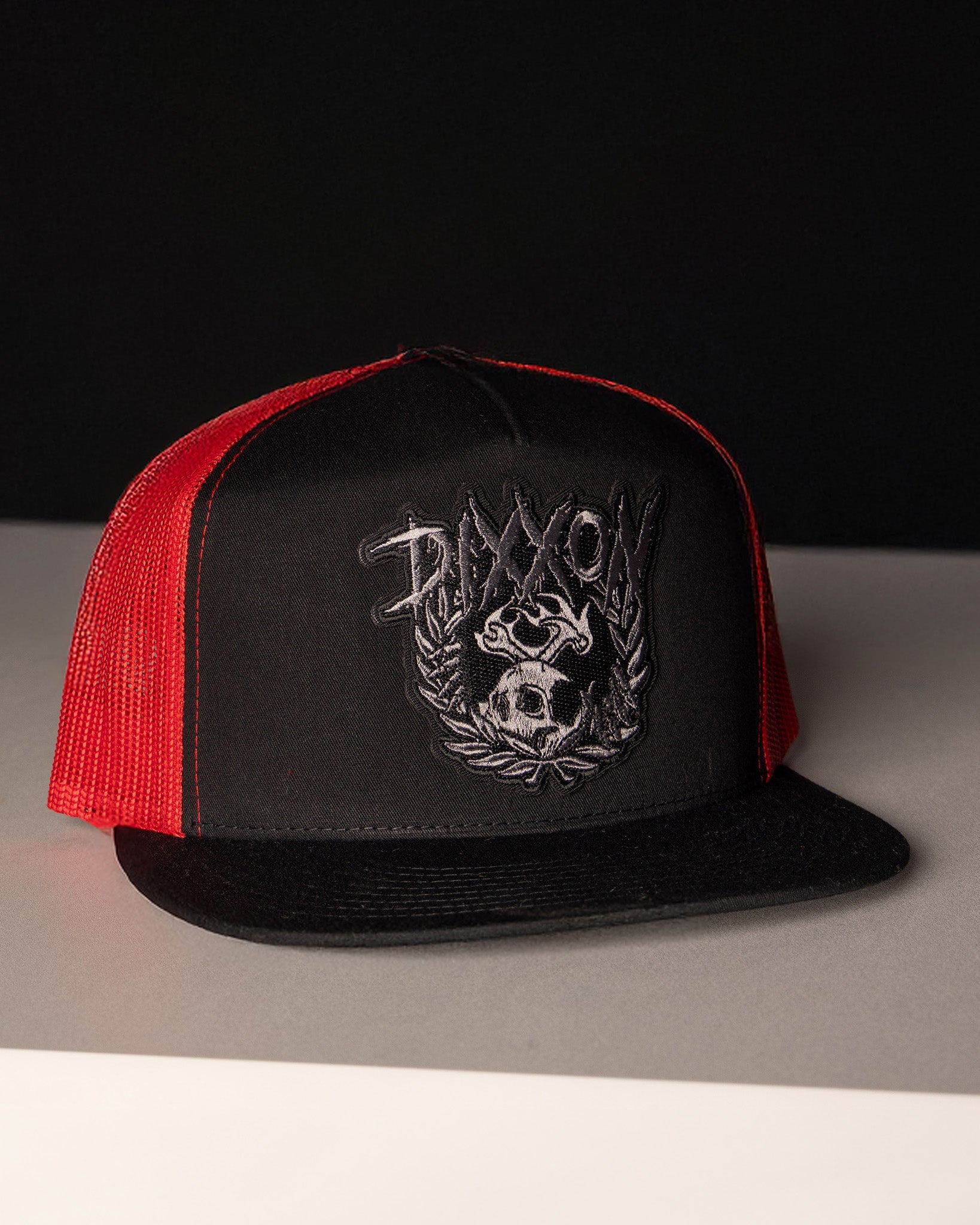 Lurk Flat Bill Trucker Snapback - Gray | Dixxon Flannel Co.