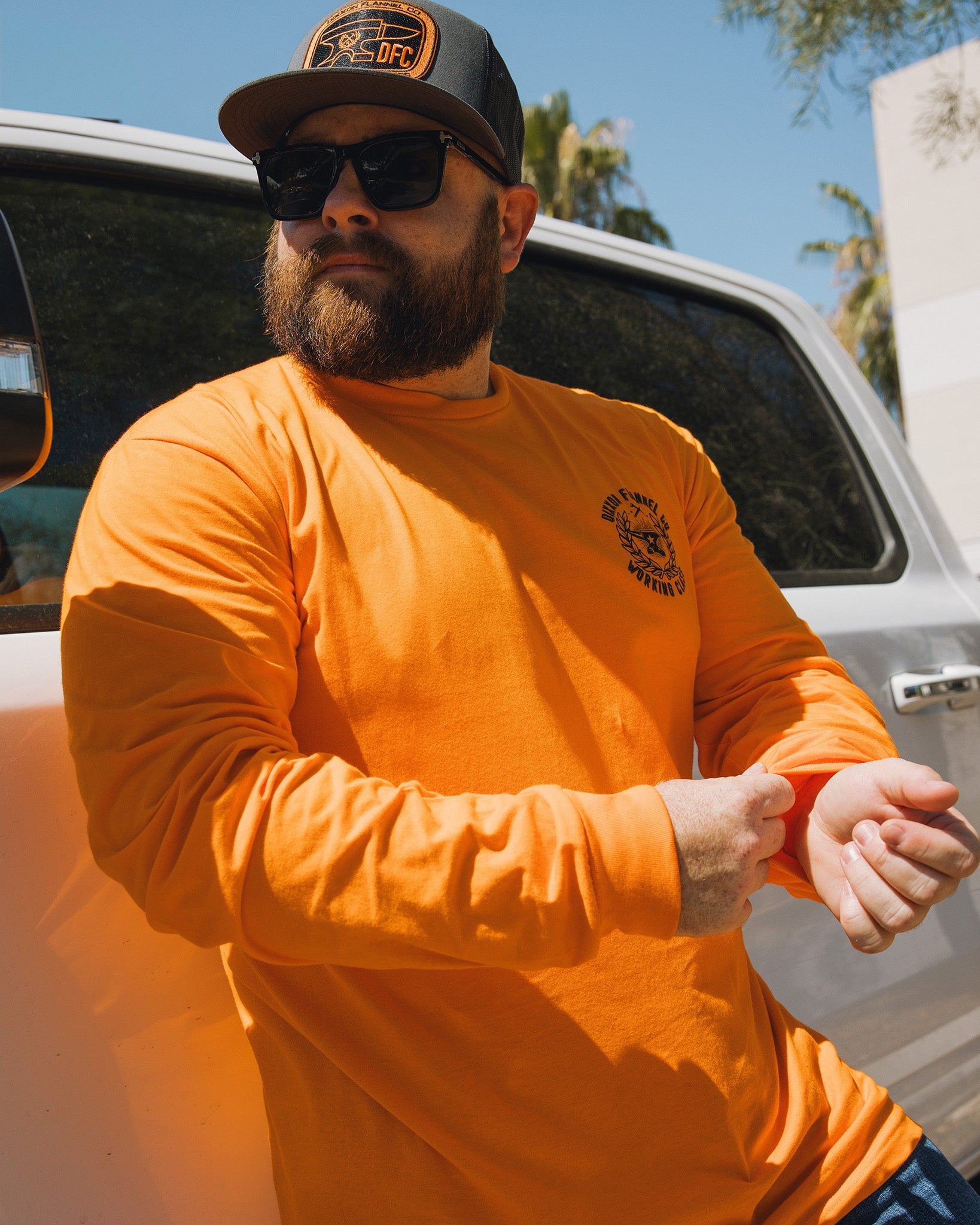 Dixxon Makers Hi Vis T-Shirt - Safety Orange | Shop Now