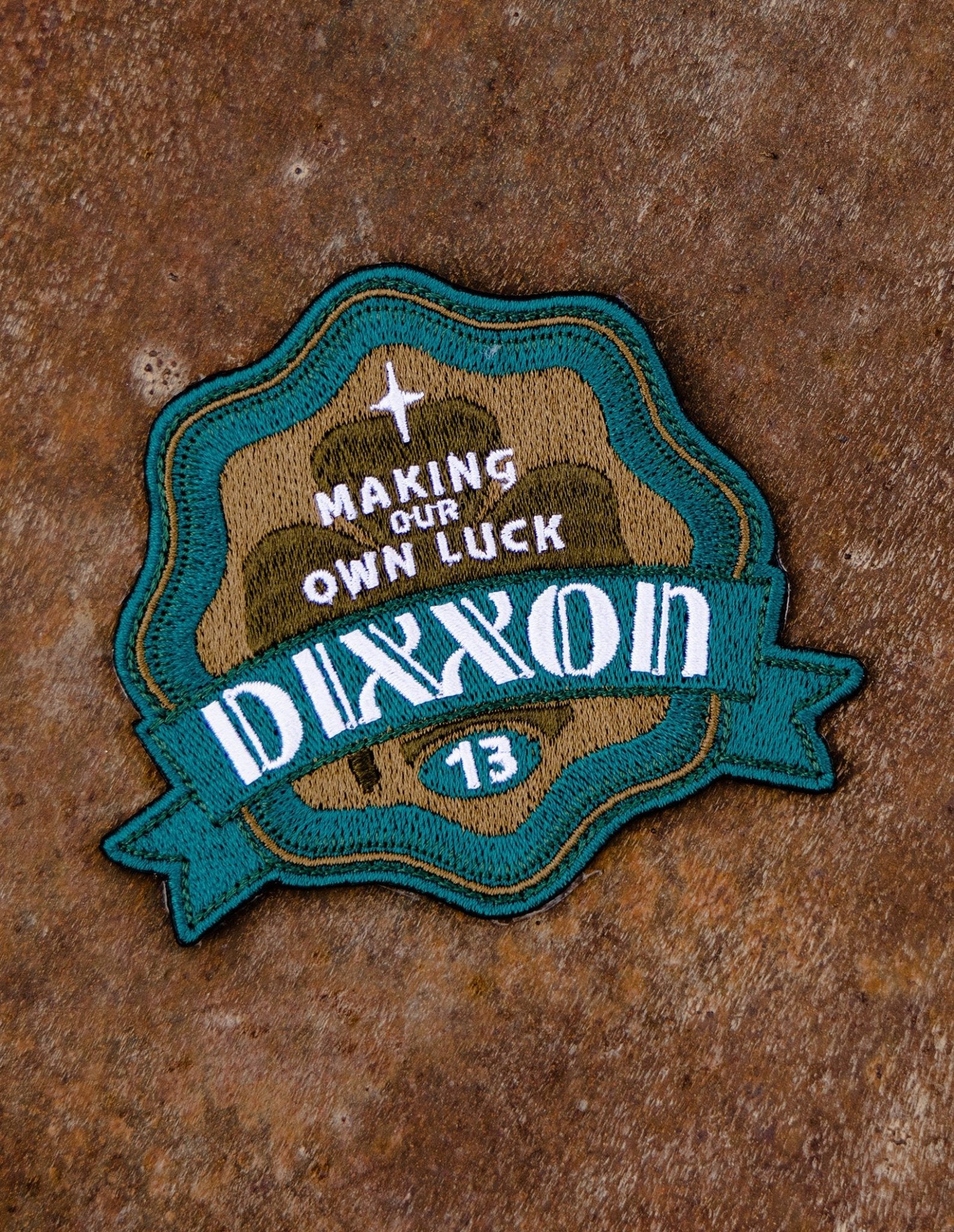 Making Our Own Luck Iron - On Patch - Dixxon Flannel Co.