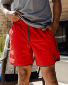 Maroon & Gray 7" Boardshorts - Dixxon Flannel Co.