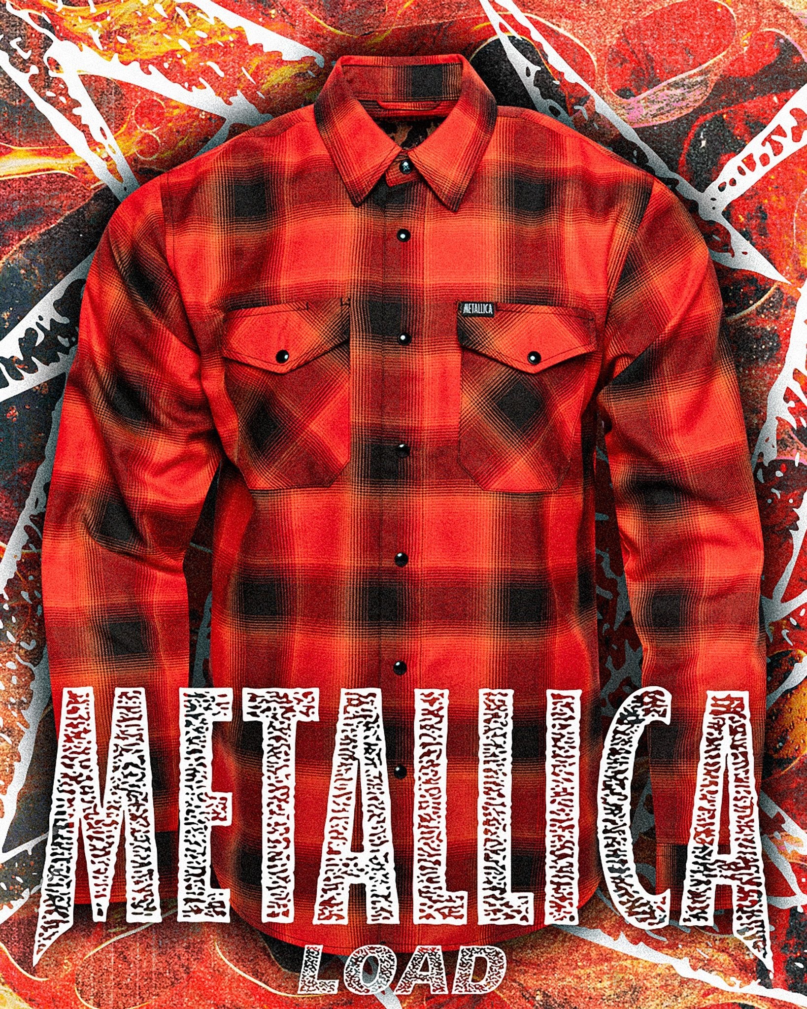 Metallica - Load Flannel - Dixxon Flannel Co.