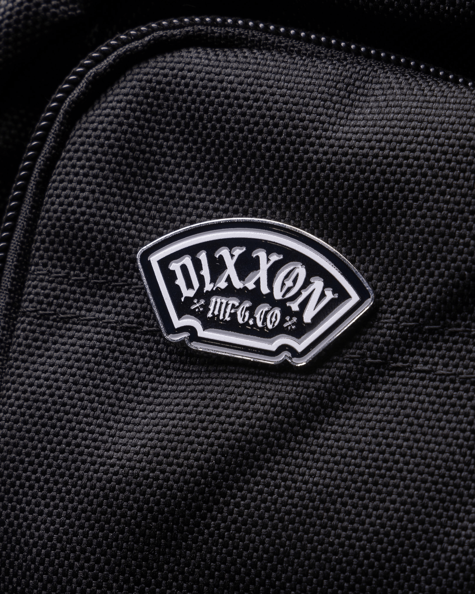 MFG Enamel Pin - Black & White - Dixxon Flannel Co.