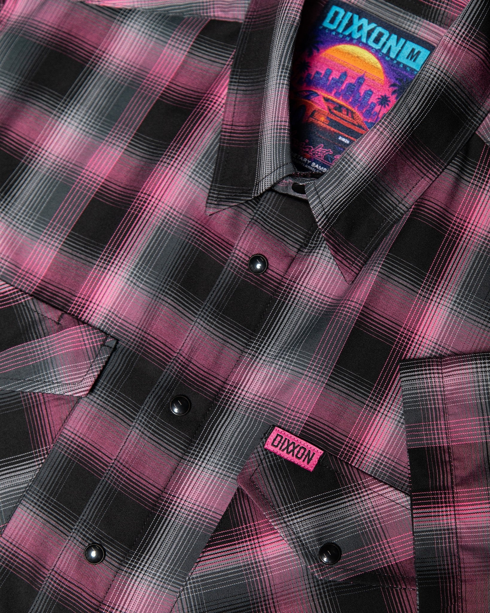 Midnight Vice Bamboo Short Sleeve - Dixxon Flannel Co.