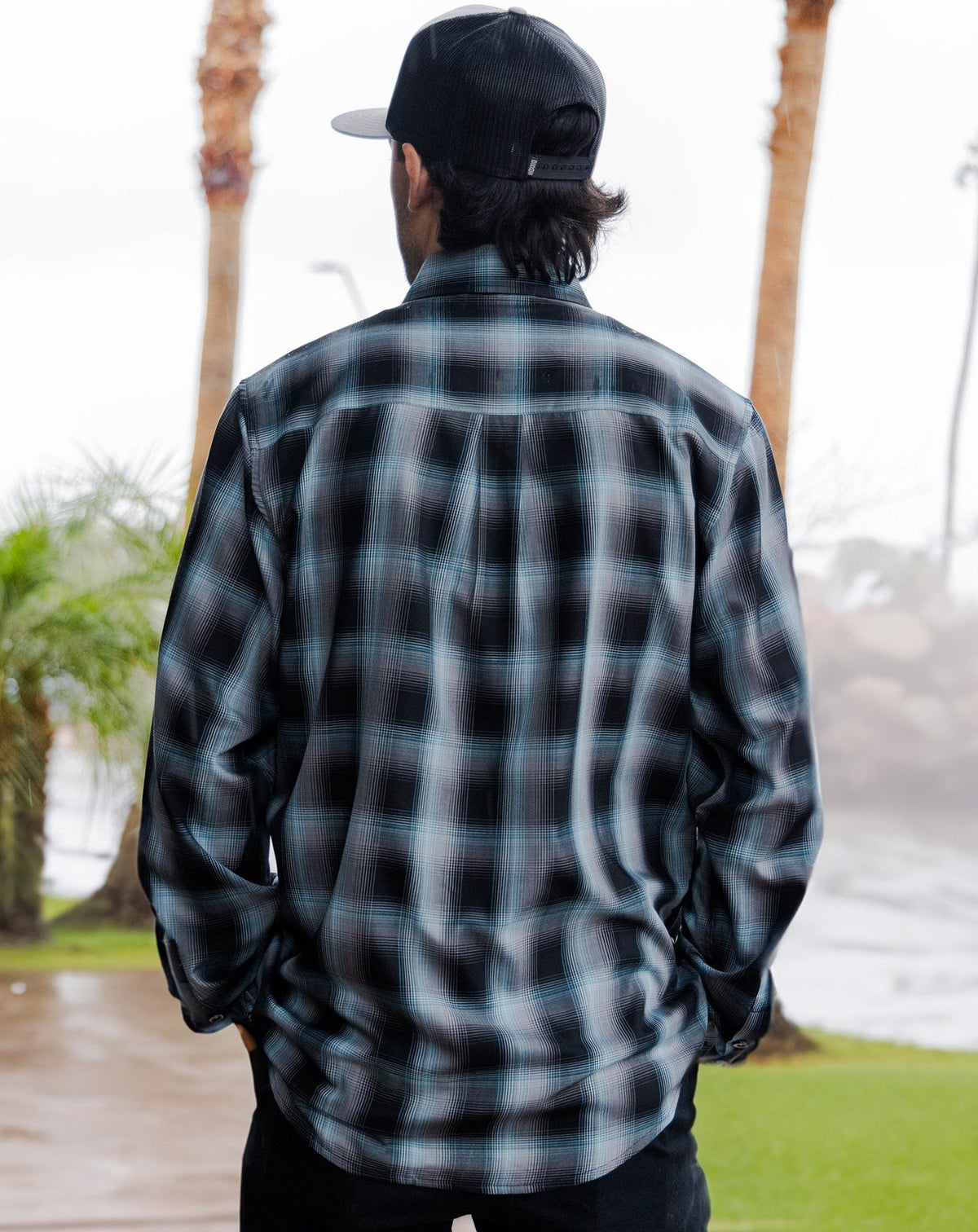 Roost Flannel Emerald XS - Camicia Di Flanella 100% Cotone, Taglia Relaxed - Foto 5