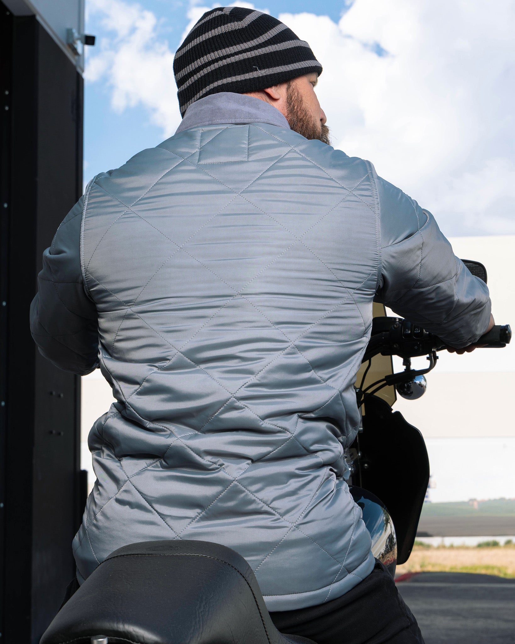 Morning Fog Quilted Jacket by Dixxon: Shop Men's Style