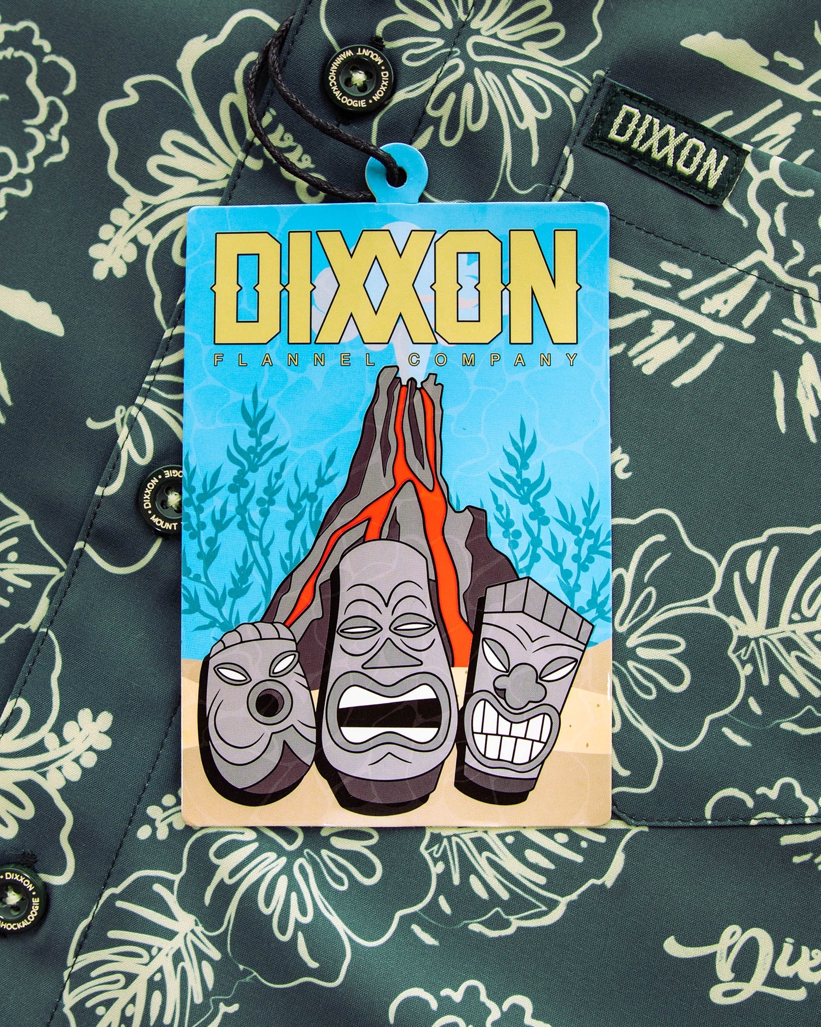 Mount Wannahockaloogie Short Sleeve - Dixxon Green & Yellow