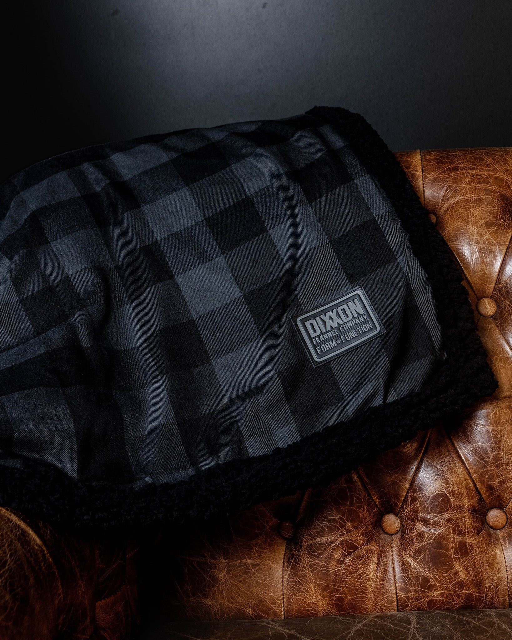 Murked Flannel Sherpa Blanket - Dixxon Flannel Co.