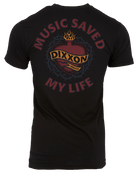 Music Saved My Life T - Shirt - Black - Dixxon Flannel Co.