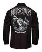 Never Outworked Coaches Jacket - Black - Dixxon Flannel Co.