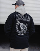 Never Outworked Coaches Jacket - Black - Dixxon Flannel Co.