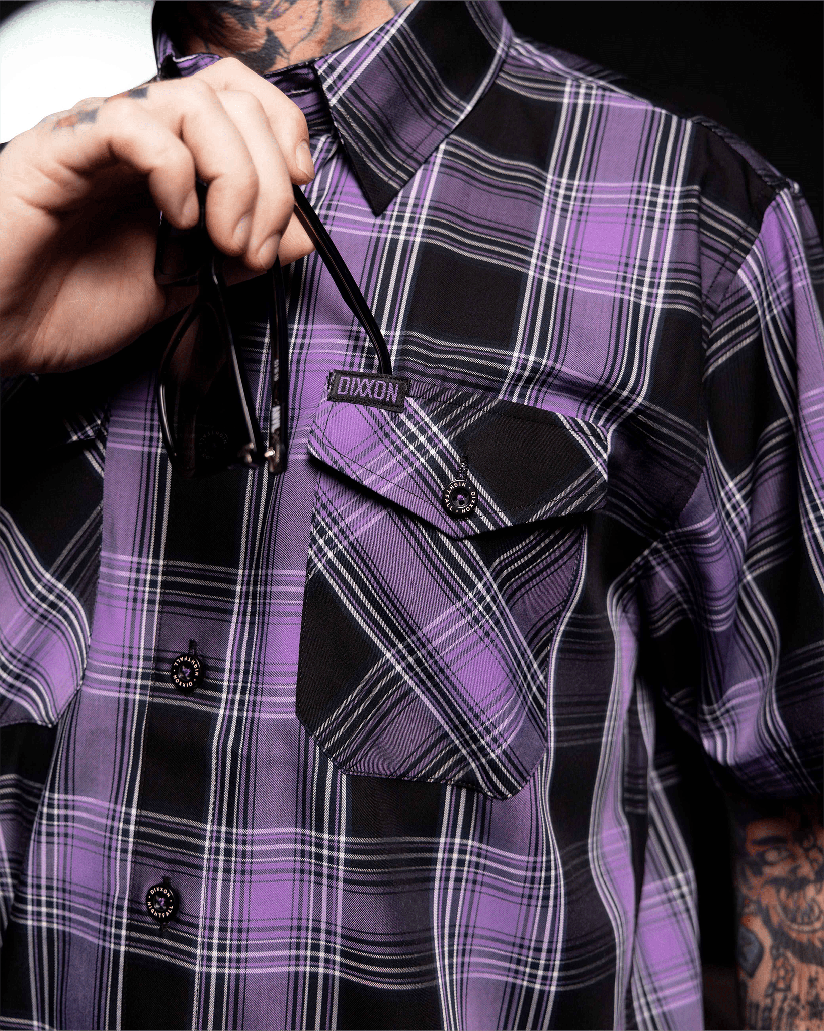Night Fall Bamboo Short Sleeve - Dixxon Flannel Co.