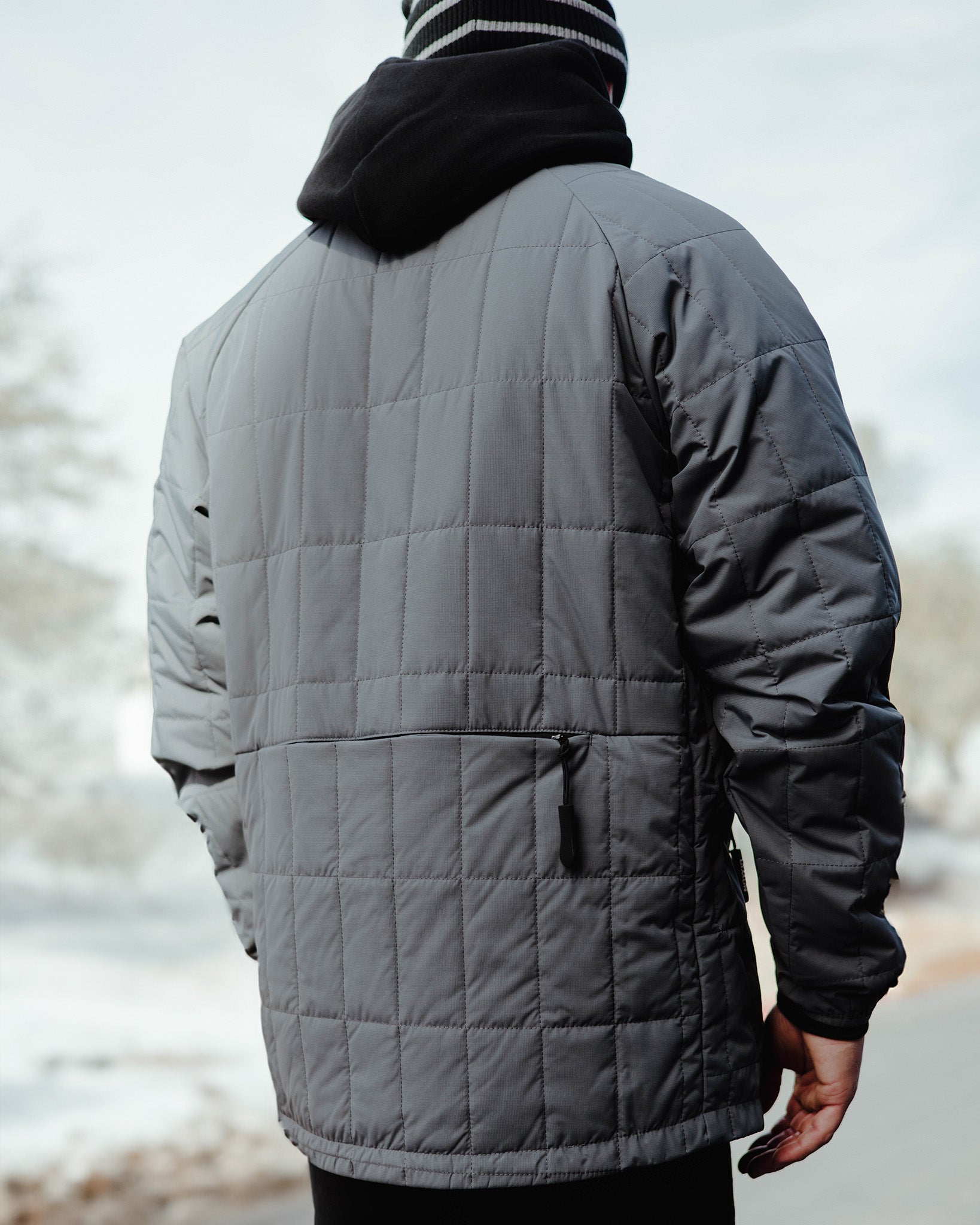 Nomad Puffer Jacket - Gray - Dixxon Flannel Co.