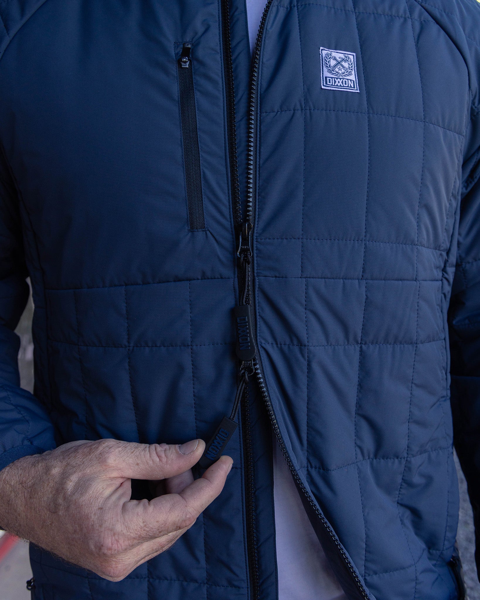 Nomad Puffer Jacket - Navy - Dixxon Flannel Co.