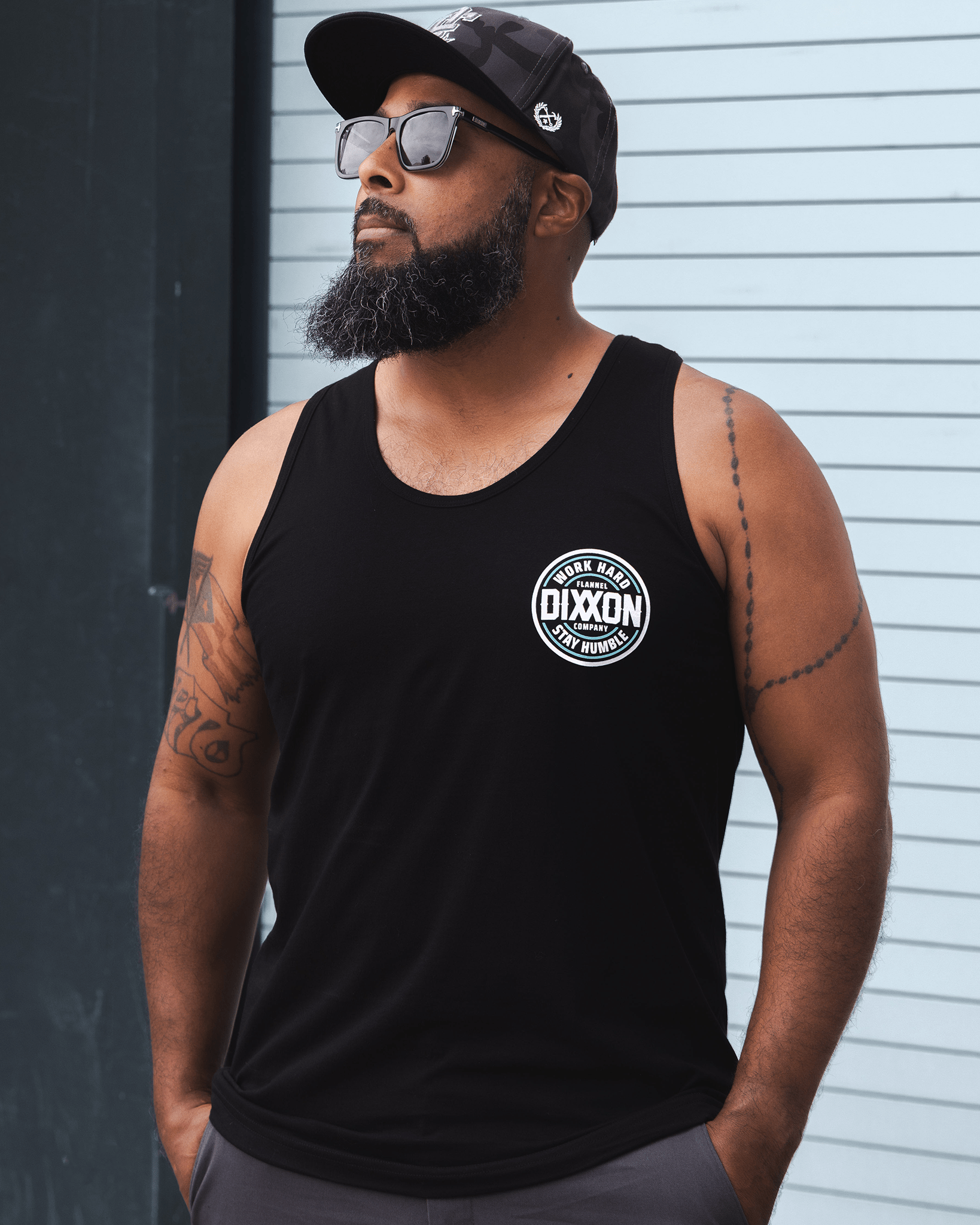 Nuevo Corpo Tank - Black - Dixxon Flannel Co. view 5