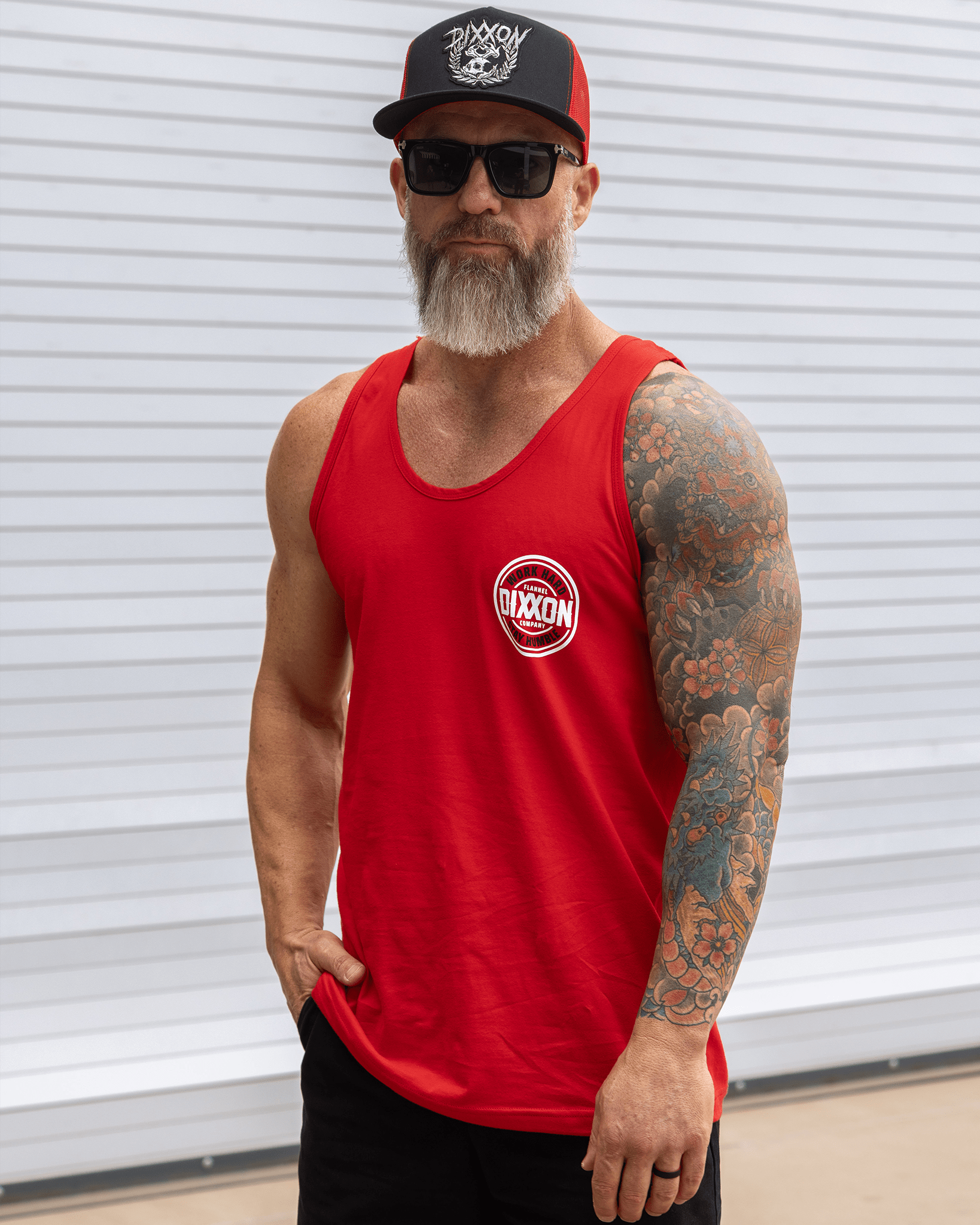Nuevo Corpo Tank - Red - Dixxon Flannel Co. view 4