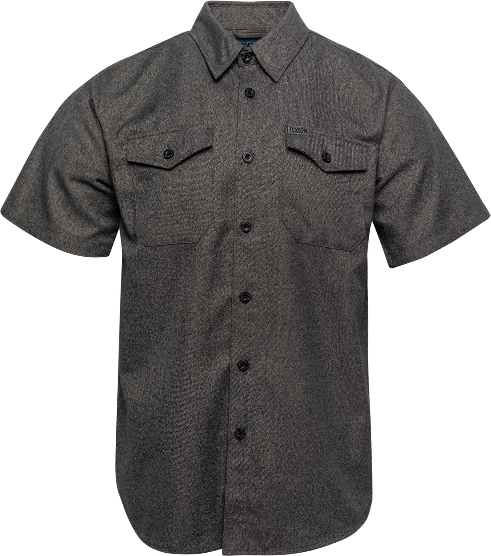 Obsidian Short Sleeve Flannel | Dixxon Flannel Co.