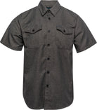 Obsidian Short Sleeve Flannel - Dixxon Flannel Co.