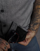 Obsidian Short Sleeve Flannel - Dixxon Flannel Co.