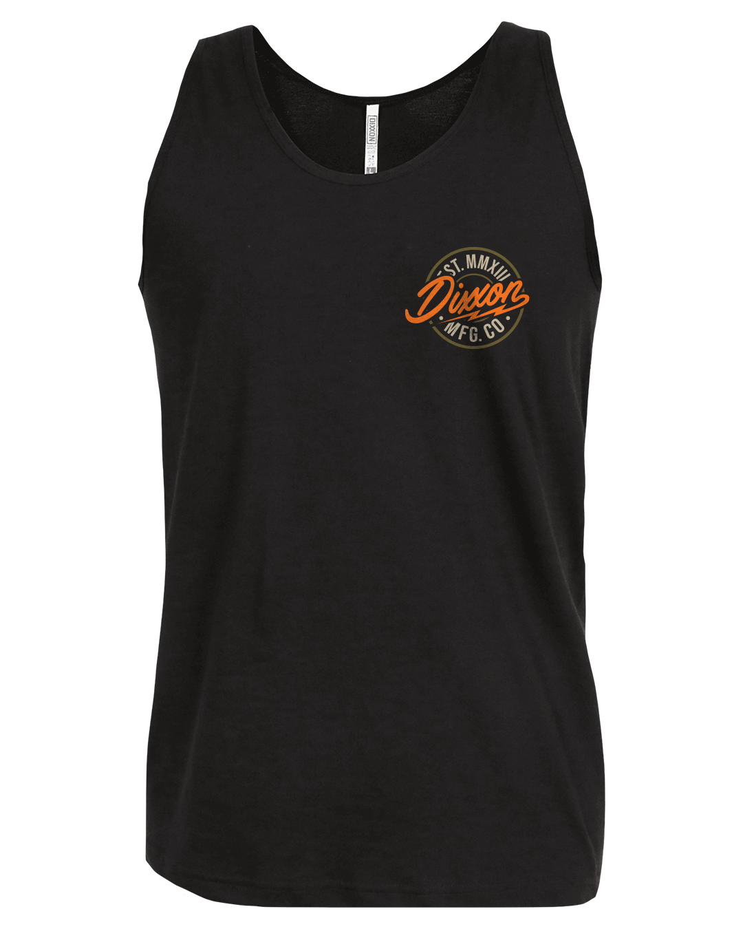 Orange/Gold Dixxon MFG Tank - Black - Dixxon Flannel Co.