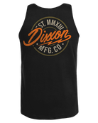 Orange/Gold Dixxon MFG Tank - Black - Dixxon Flannel Co.