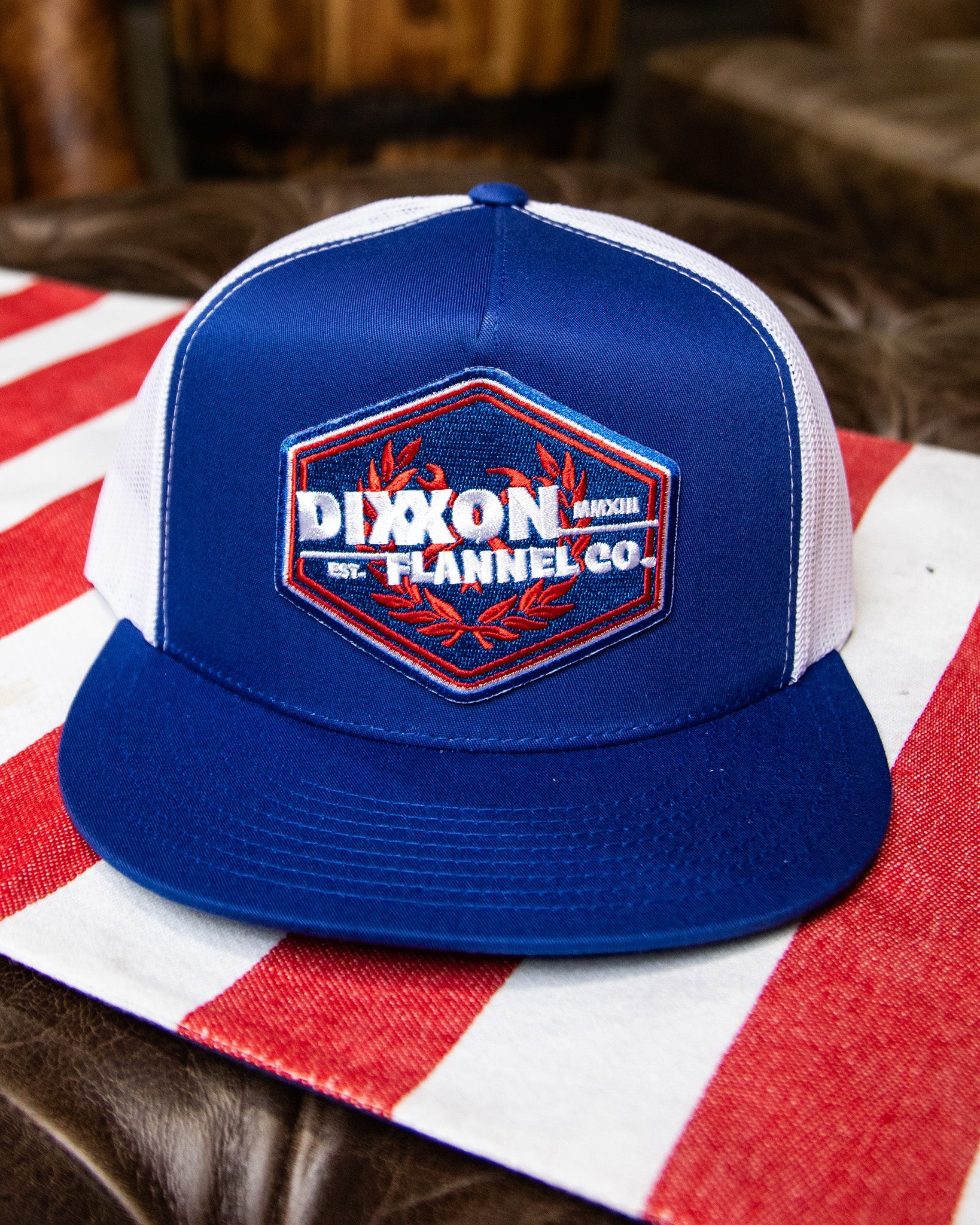 Origin Flat Bill Trucker Snapback | Dixxon Flannel Co.