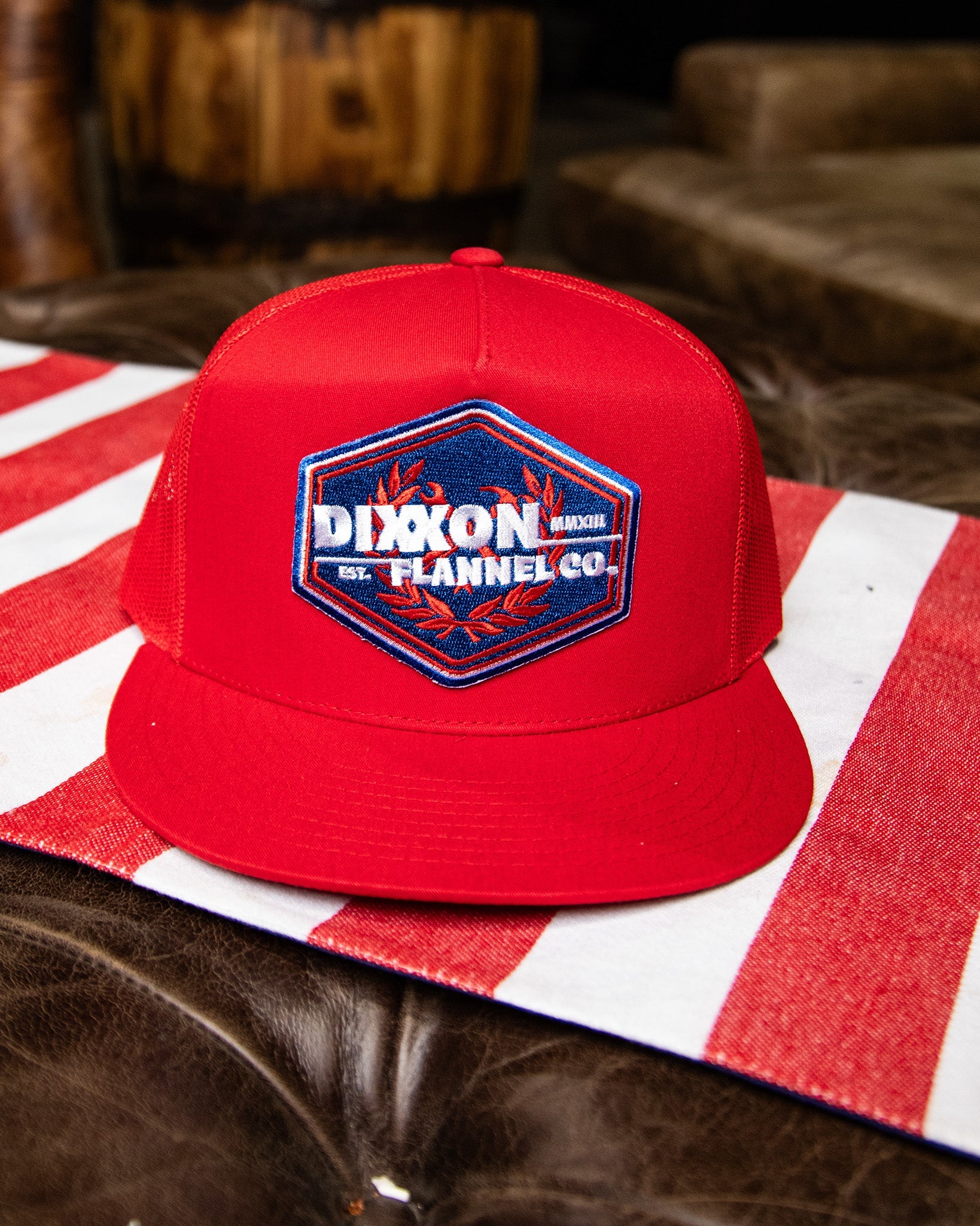 Origin Flat Bill Trucker Snapback | Dixxon Flannel Co.
