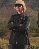 Outdoorsman Performance Long Sleeve - Black - Dixxon Flannel Co.