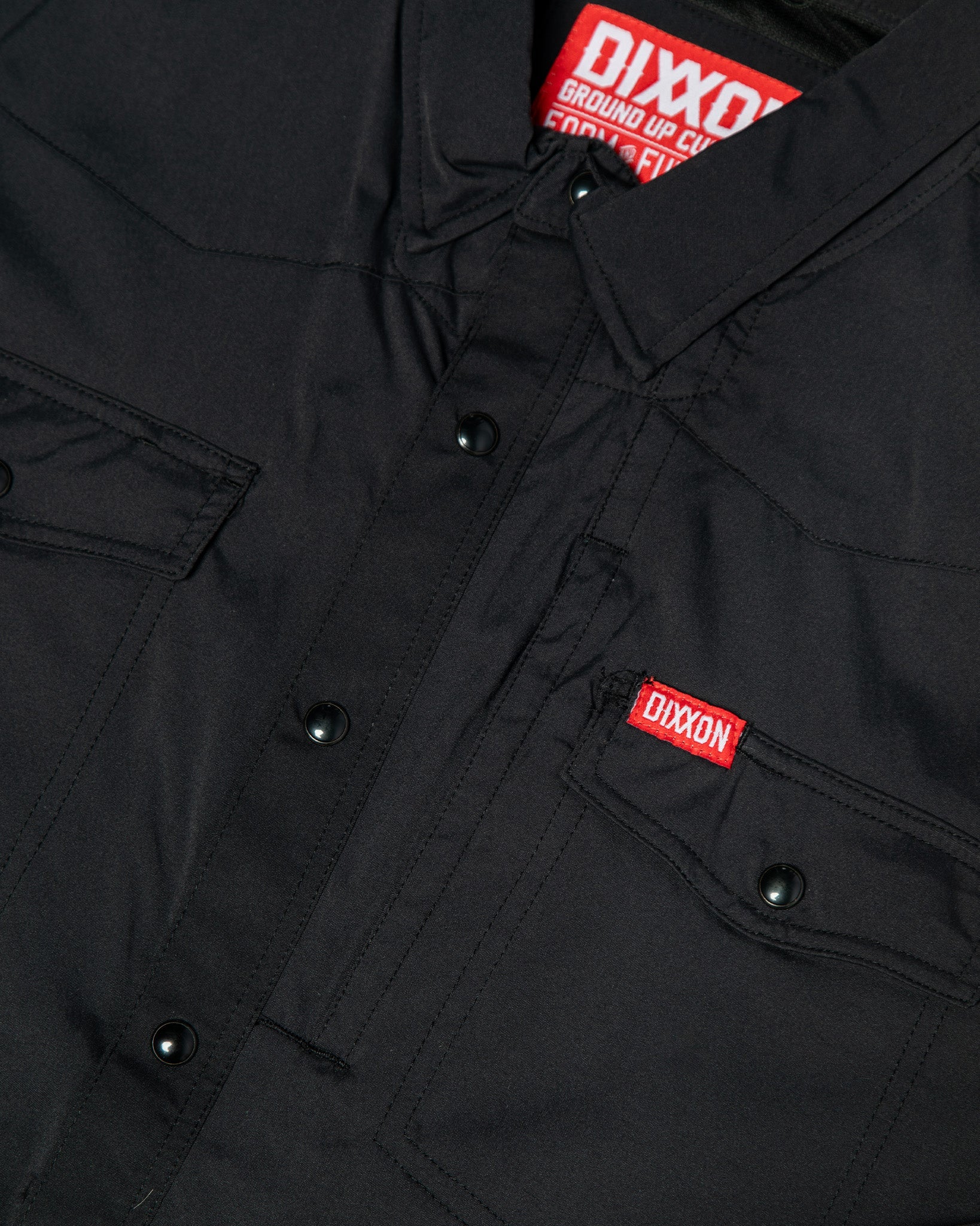 Outdoorsman Performance Long Sleeve - Black | Dixxon Flannel Co.