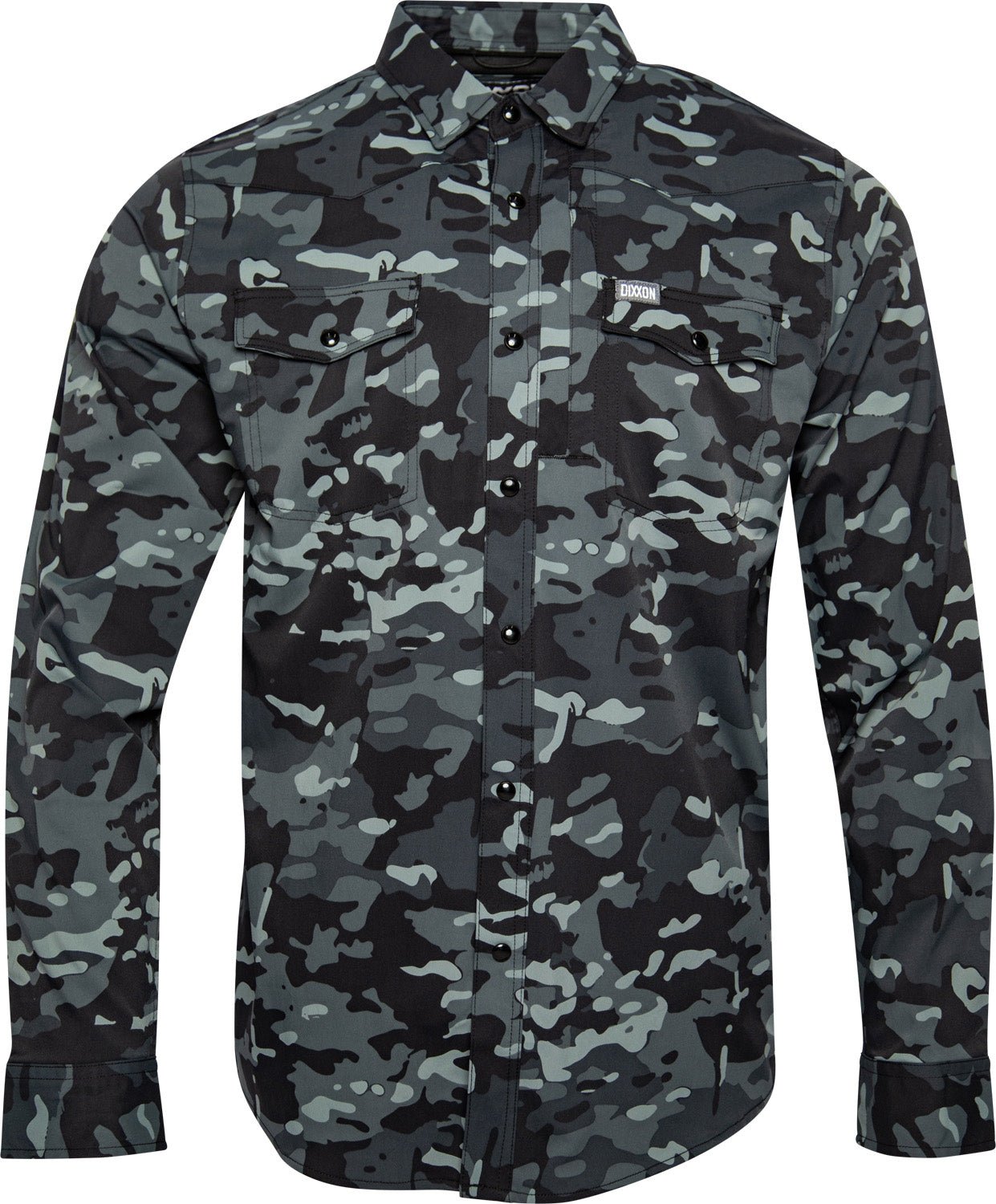 Outdoorsman Performance Long Sleeve - Black Camo | Dixxon Flannel Co.