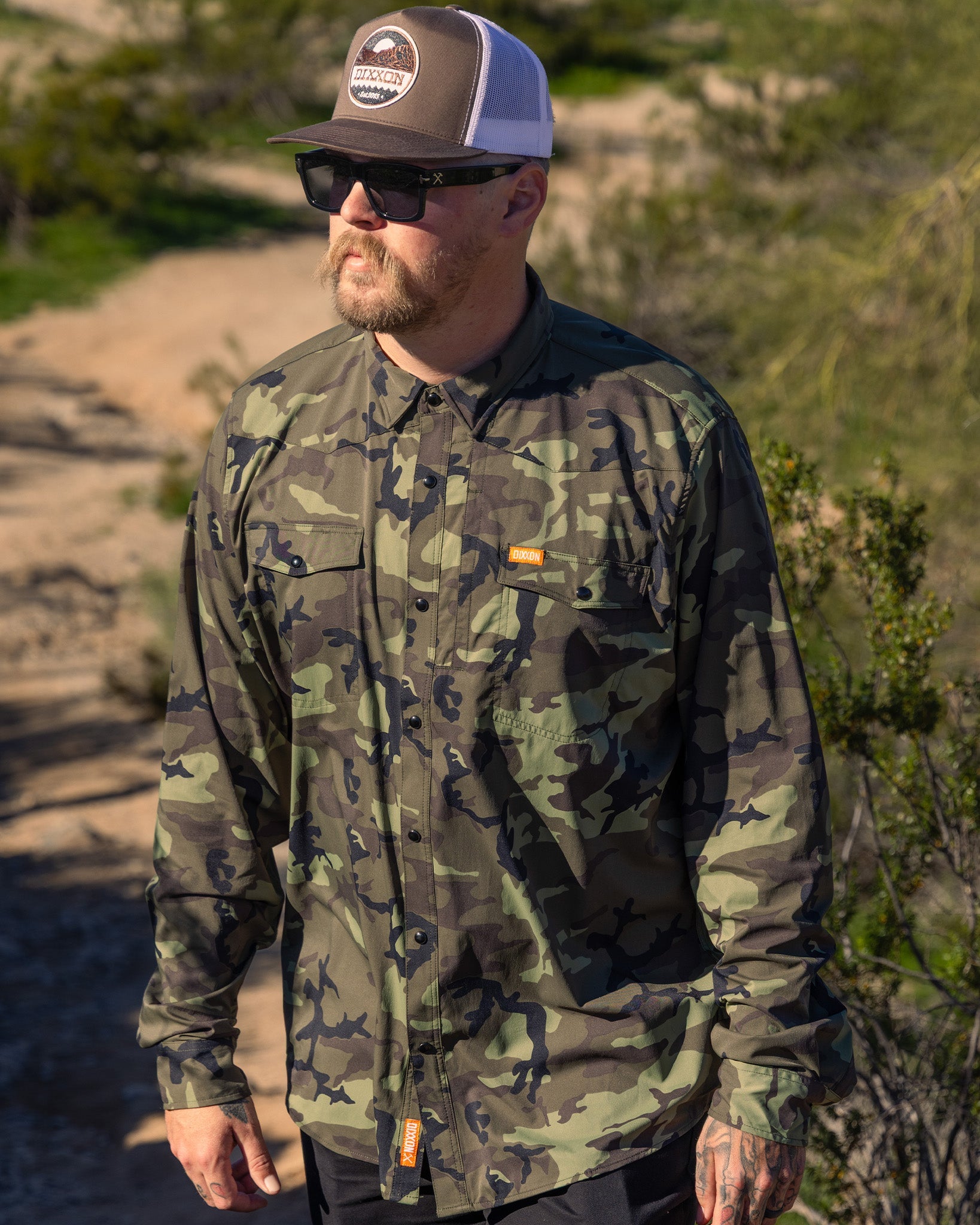 Outdoorsman Performance Long Sleeve - Camo | Dixxon Flannel Co.