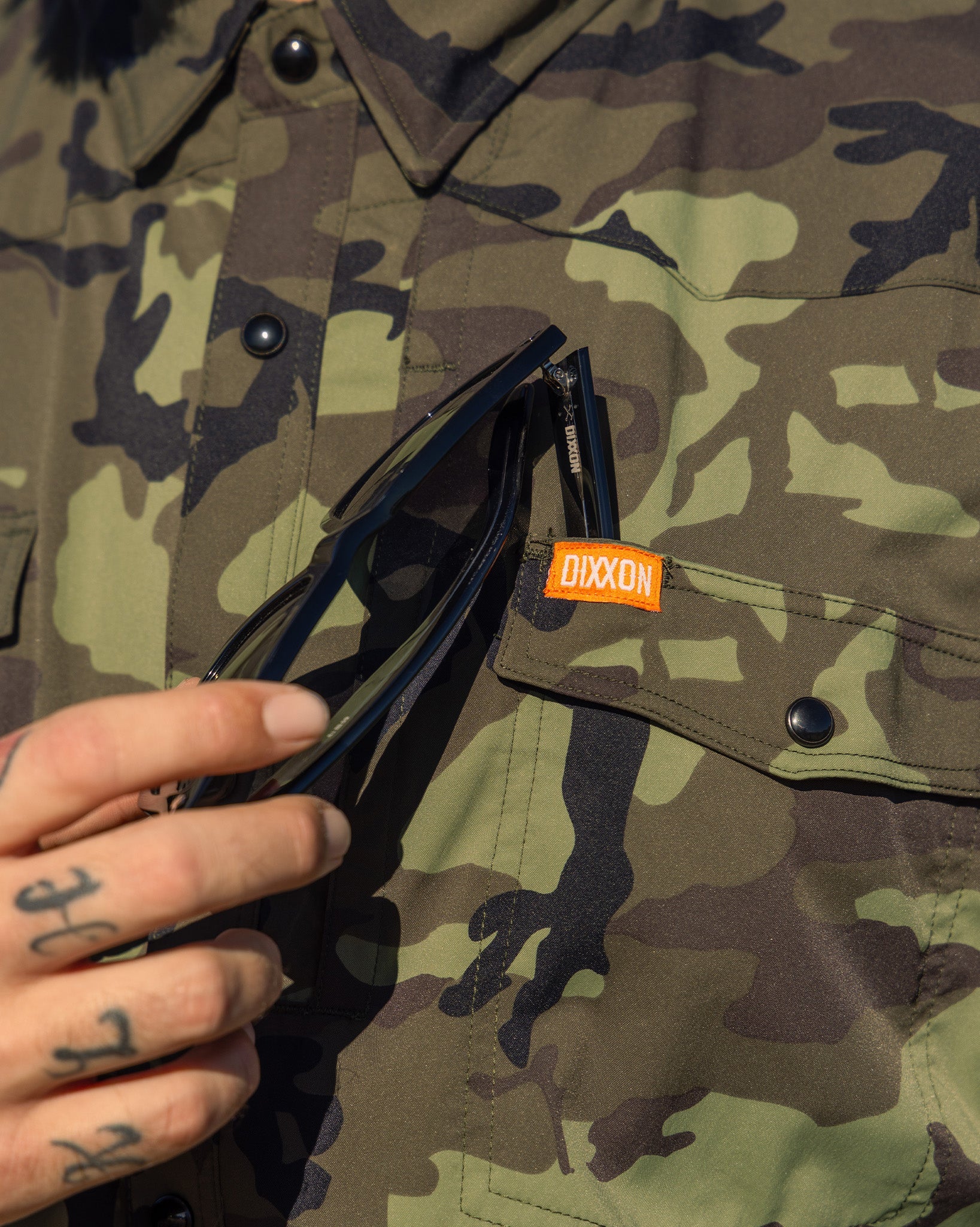 Outdoorsman Performance Long Sleeve - Camo | Dixxon Flannel Co.