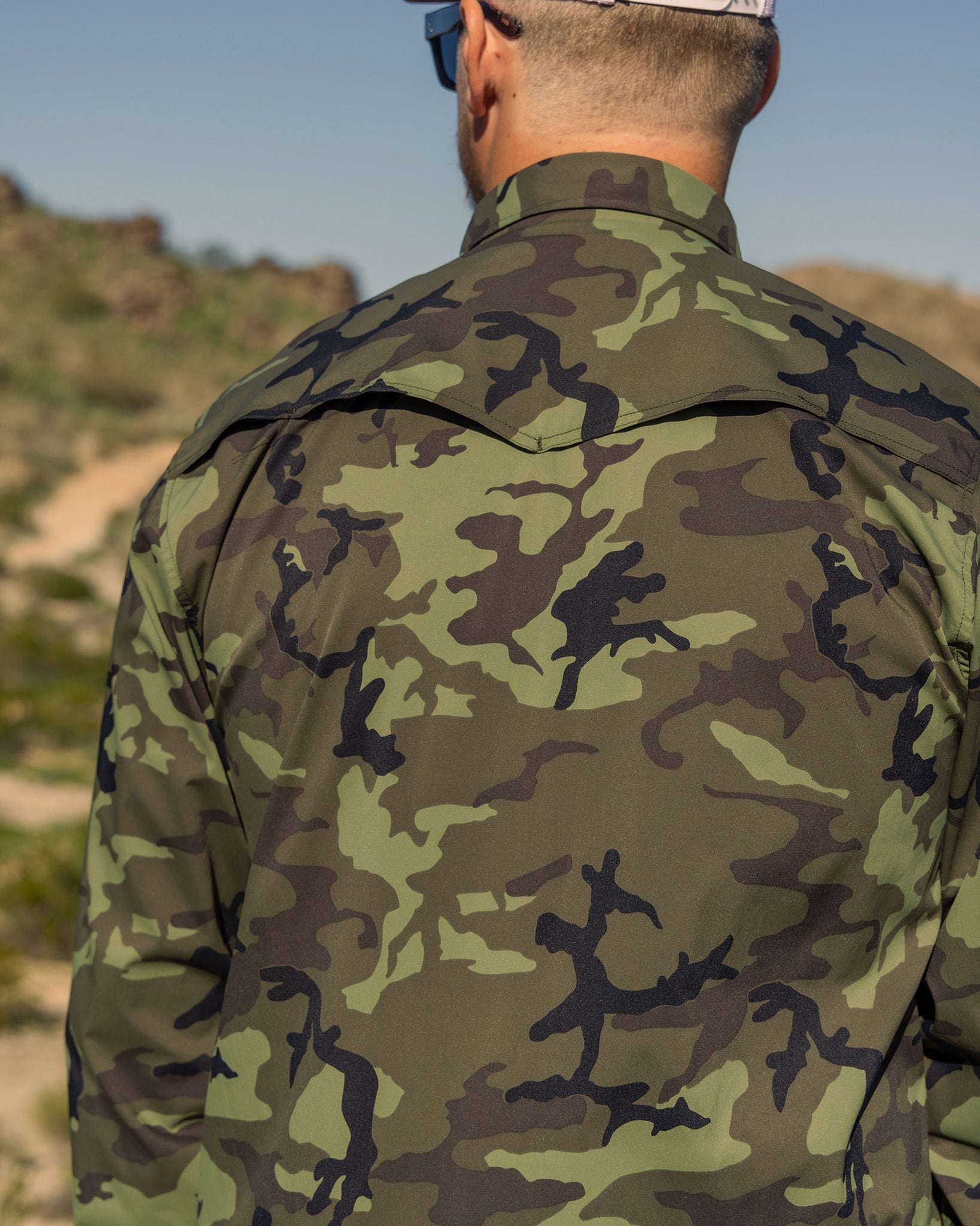 Outdoorsman Performance Long Sleeve - Camo - Dixxon Flannel Co.