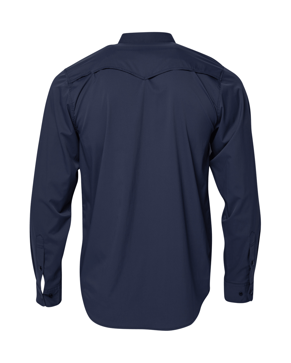 Outdoorsman Performance Long Sleeve - Navy - Dixxon Flannel Co. view 3