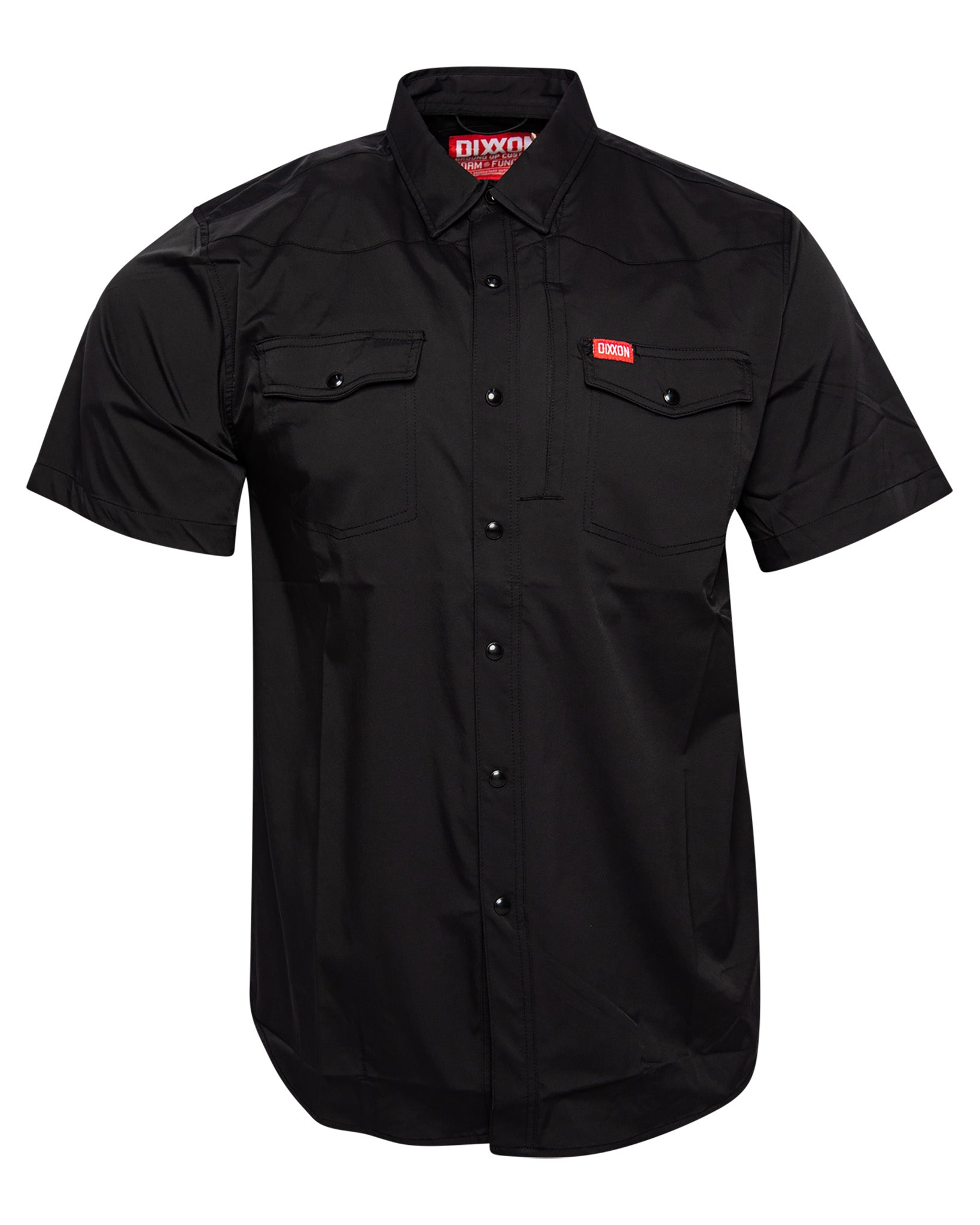 Outdoorsman Performance Short Sleeve - Black - Dixxon Flannel Co.