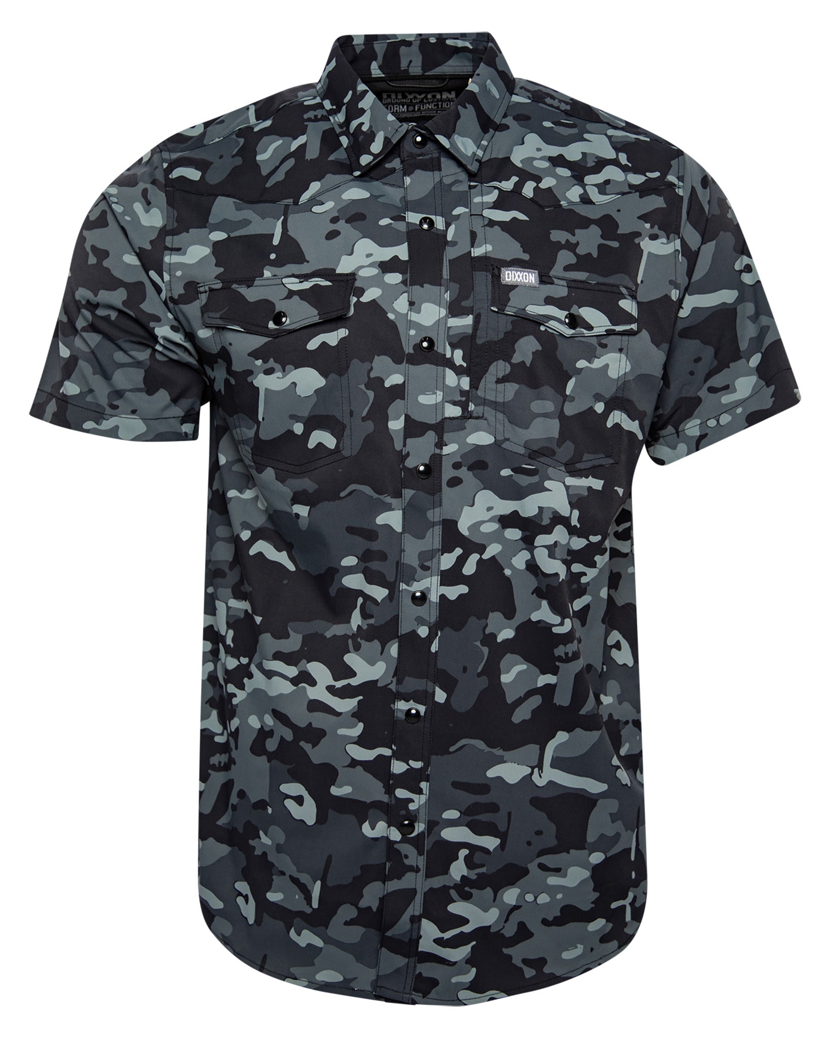 Outdoorsman Performance Short Sleeve - Black Camo - Dixxon Flannel Co.