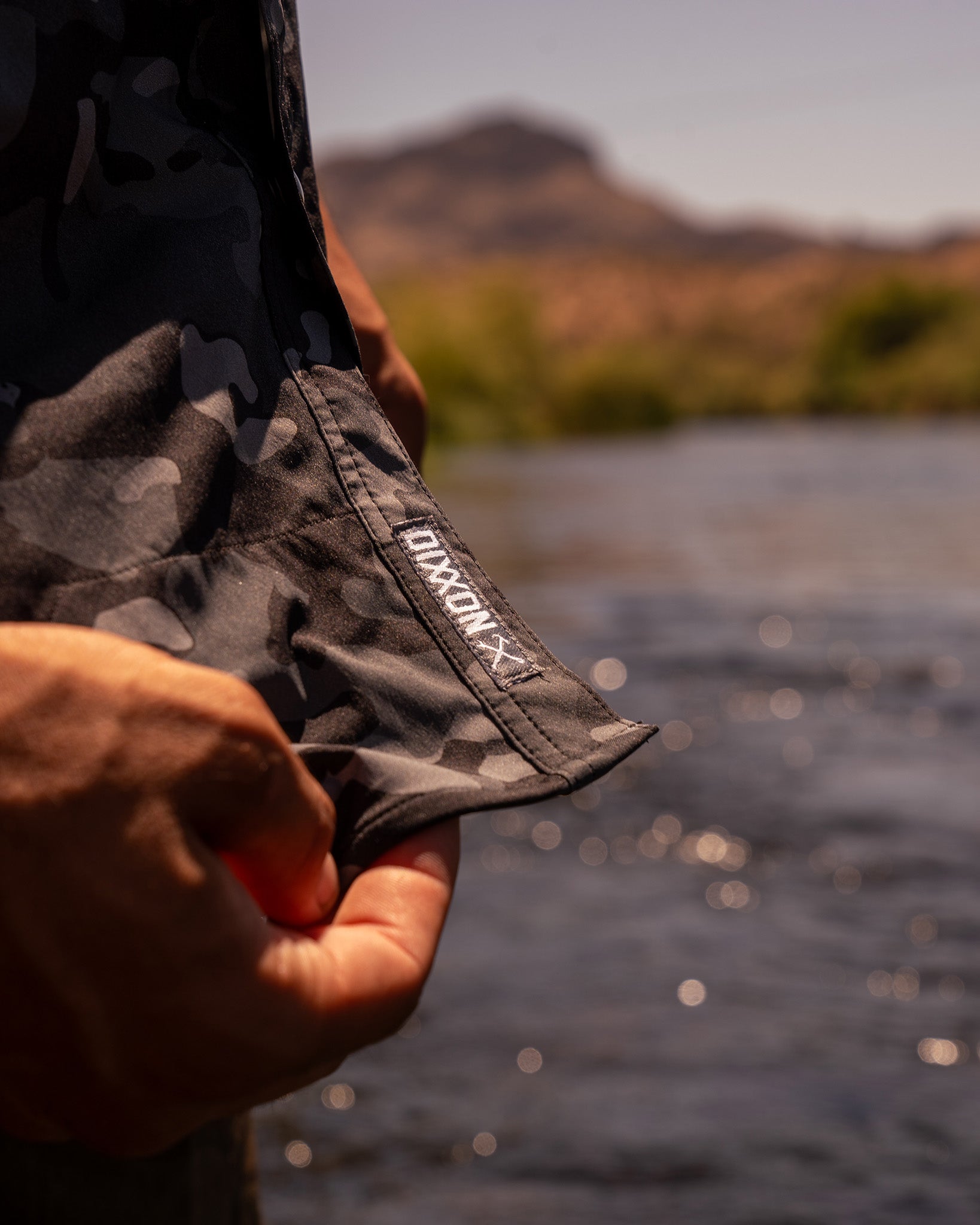 Outdoorsman Performance Short Sleeve - Black Camo | Dixxon Flannel Co.