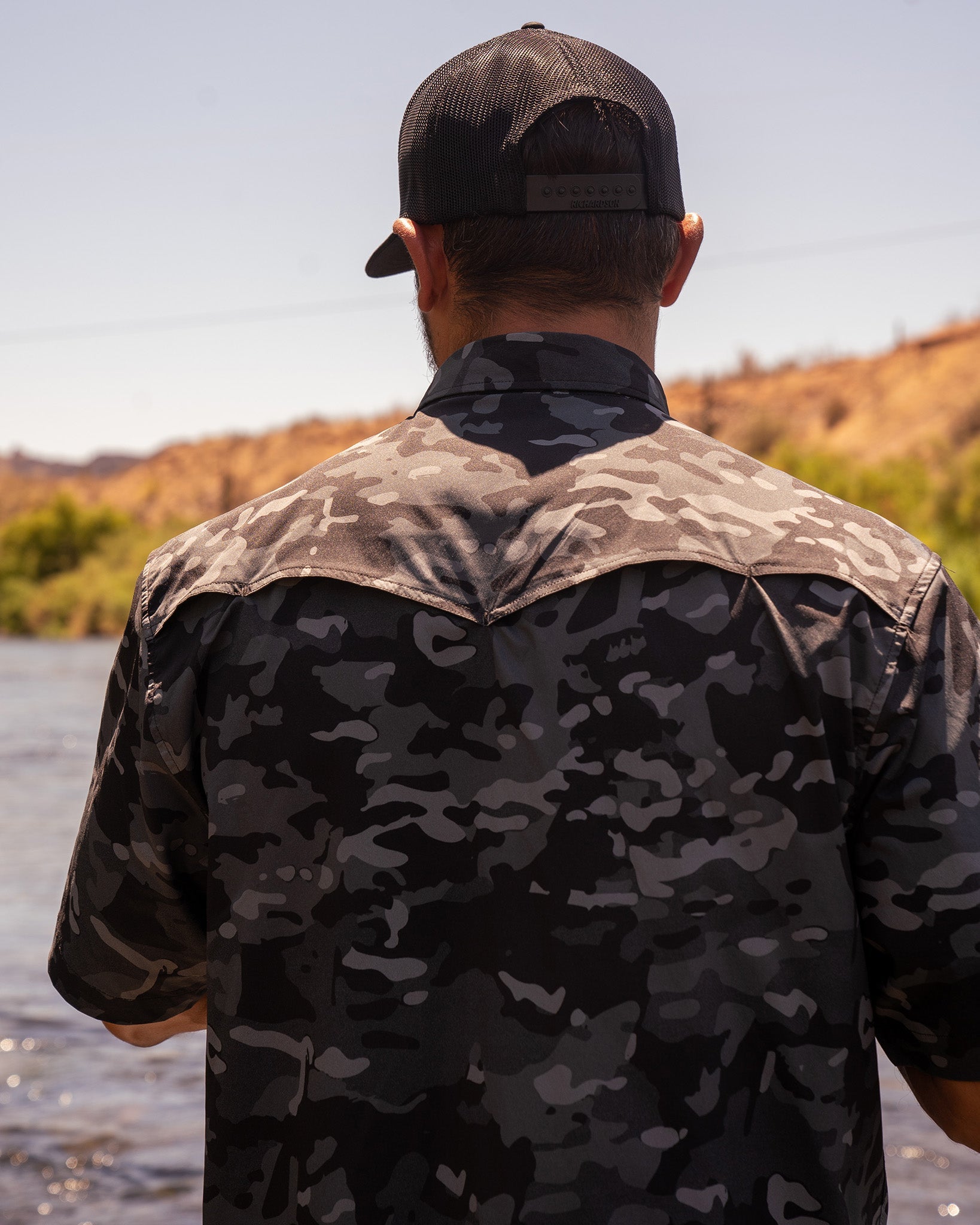 Outdoorsman Performance Short Sleeve - Black Camo - Dixxon Flannel Co.