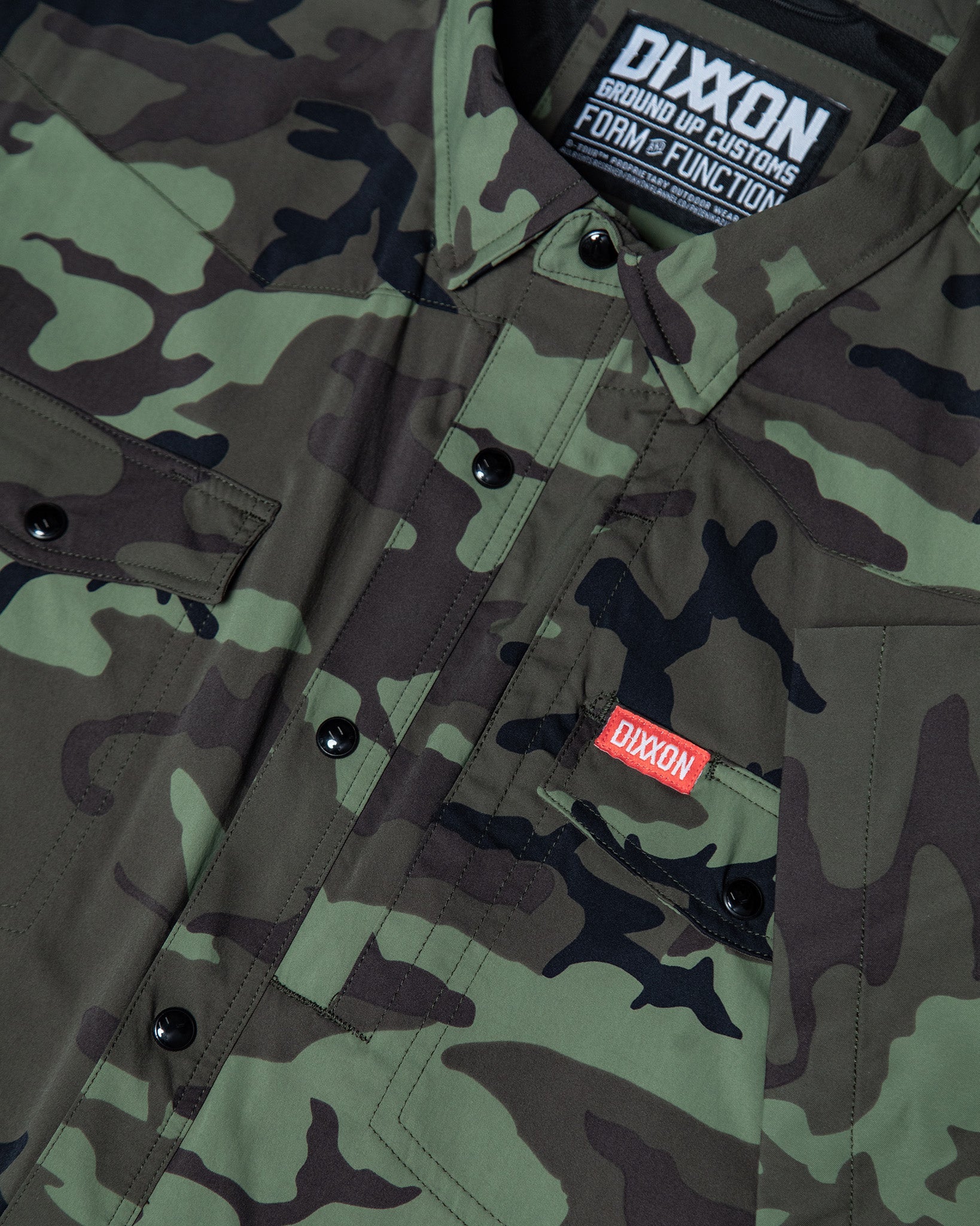 Outdoorsman Performance Short Sleeve - Camo - Dixxon Flannel Co.