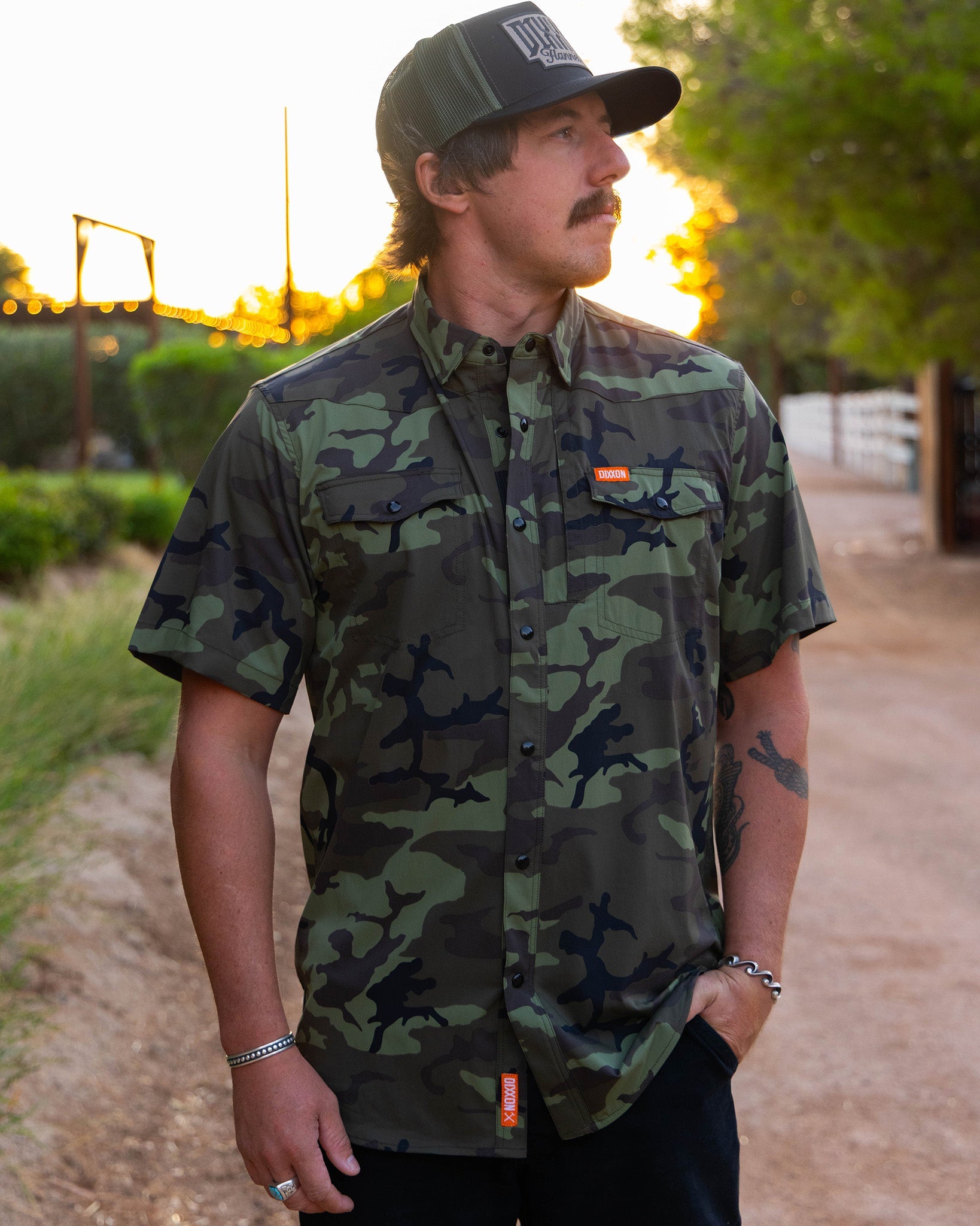 Outdoorsman Performance Short Sleeve - Camo - Dixxon Flannel Co.